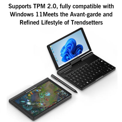 جهاز كمبيوتر محمول GPD Pocket 3، 16 جيجابايت + 512 جيجابايت، 8 بوصة، نظام التشغيل Windows 11 Home Intel Core i3-1125G4، قابس الاتحاد الأوروبي، WMC2572EU، WMC2572UK، WMC2572US