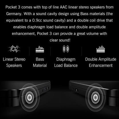 جهاز كمبيوتر محمول GPD Pocket 3، 16 جيجابايت + 512 جيجابايت، 8 بوصة، نظام التشغيل Windows 11 Home Intel Core i3-1125G4، قابس الاتحاد الأوروبي، WMC2572EU، WMC2572UK، WMC2572US
