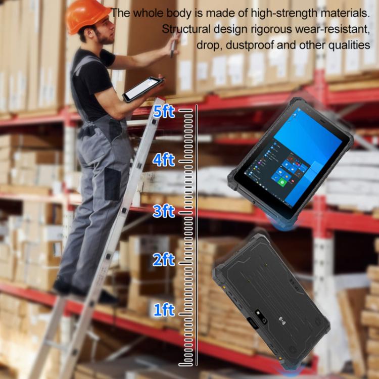 كمبيوتر لوحي CENAVA W10Y IP68 متين، 8 جيجابايت + 128 جيجابايت، 10.1 بوصة، نظام التشغيل Windows 11، معالج Intel Core i5-10210Y رباعي النواة، قابس الاتحاد الأوروبي، W10Y