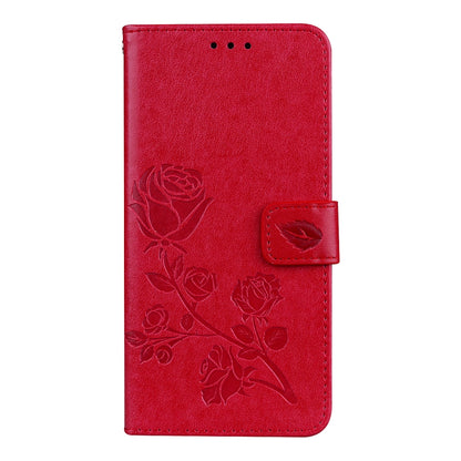 For Xiaomi Redmi 5 Plus Rose Embossed Horizontal Flip Environmental PU Leather Case with Holder & Card Slots & Wallet