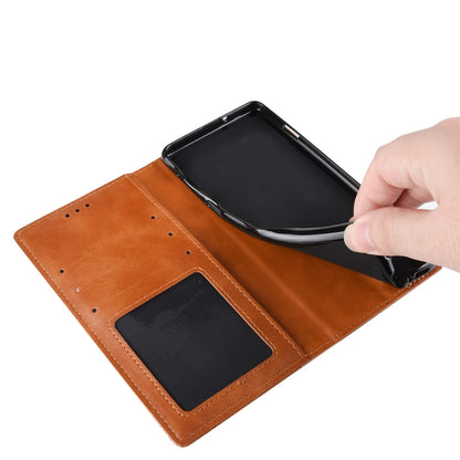 جراب جلدي أفقي قابل للطي بمشبك مغناطيسي بتصميم كلاسيكي لهاتف Xiaomi Mi 9، مع حامل وفتحات للبطاقات ومحفظة، لهاتف Xiaomi Mi 9