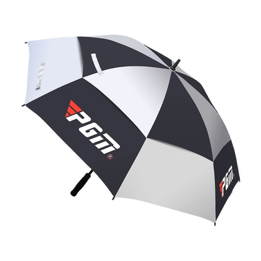 PGM Golf Fiberglass Straight Anti-typhoon Umbrella(Color:Pink Size:Manual), Auto, Manual