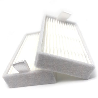 XI240 5 Pairs K614 Side Brushes + 5 PCS I208 Filters+ 5 PCS I201 Rags Set for ILIFE V5S Pro / V50 / V5S, XI240