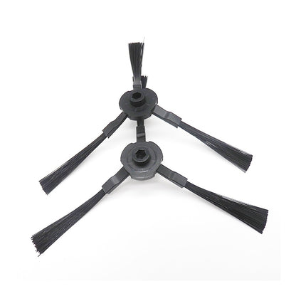 XI242 3 Pairs K614 Side Brushes + 6 PCS I208 Filters+ 3 PCS I201 Rags Set for ILIFE V5S Pro / V50 / V5S, XI242