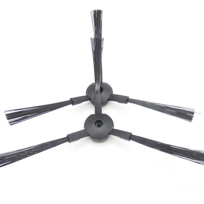 XI246 5 Pairs K614 Side Brushes + 2 PCS I201 Rags Set for ILIFE V3S Pro / V3S / V5S Pro / V50 / V5S, XI246