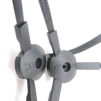 XI246 5 Pairs K614 Side Brushes + 2 PCS I201 Rags Set for ILIFE V3S Pro / V3S / V5S Pro / V50 / V5S, XI246