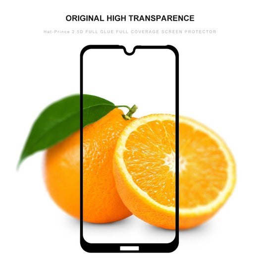 ENKAY Hat-prince Full Glue 0.26mm 9H 2.5D Full Screen Tempered Glass Film For Huawei Enjoy 9, For Huawei Enjoy 9 (1 PC)