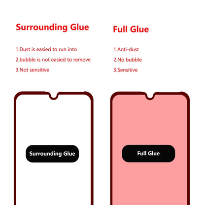 ENKAY Hat-prince Full Glue 0.26mm 9H 2.5D Full Screen Tempered Glass Film For Huawei Enjoy 9, For Huawei Enjoy 9 (1 PC)