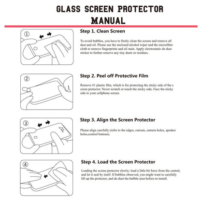 ENKAY Hat-prince Full Glue 0.26mm 9H 2.5D Full Screen Tempered Glass Film For Huawei Enjoy 9, For Huawei Enjoy 9 (1 PC)