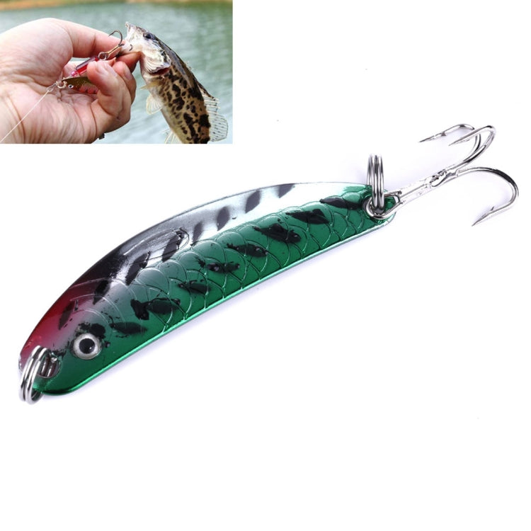 HENGJIA SPB30 30 PCS Sequin Set Metal Sequins False Bait Fresh Sea Bass Fishing Bait, Length: 2.5 to 4cm, Bagged