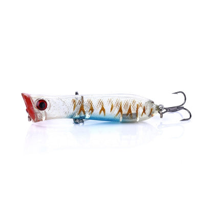 HENGJIA PO032 8cm/12g Simulation Hard Baits Fishing Lures with Hooks Tackle Baits Fit Saltwater and Freshwater