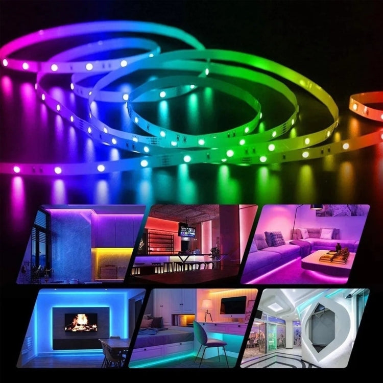 10m 180 LEDs SMD 5050 LED RGB Light Strip with WIFI Remote Control (Color:Waterproof Size:UK Plug), EU Plug, US Plug, UK Plug