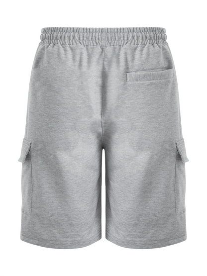 Men's Short Sports Overalls Multi-Pocket Shorts Fitness Pants Sports Casual Shorts